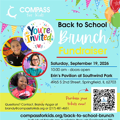 Image: Compass for Kids Back to School Brunch Fundraiser