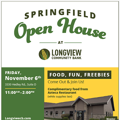Image: Open House at Longview Community Bank
