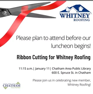 Image: Whitney Roofing Ribbon Cutting